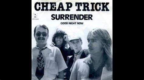 lyrics for surrender|lyrics surrender cheap trick.